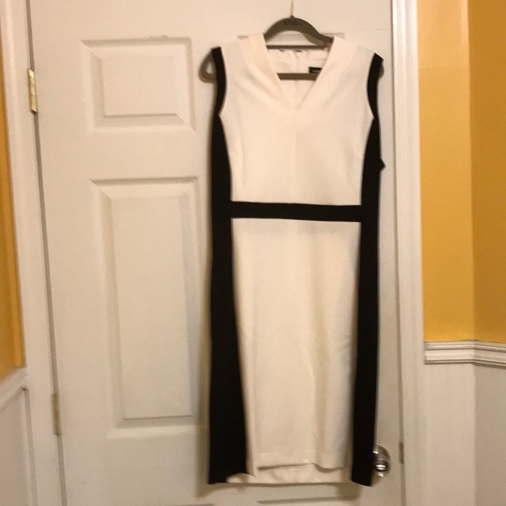 Liz Claiborne color block dress